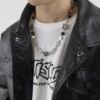 Necklace hip-hop style suitable for men and women, advanced long sweater, accessory, high-quality style