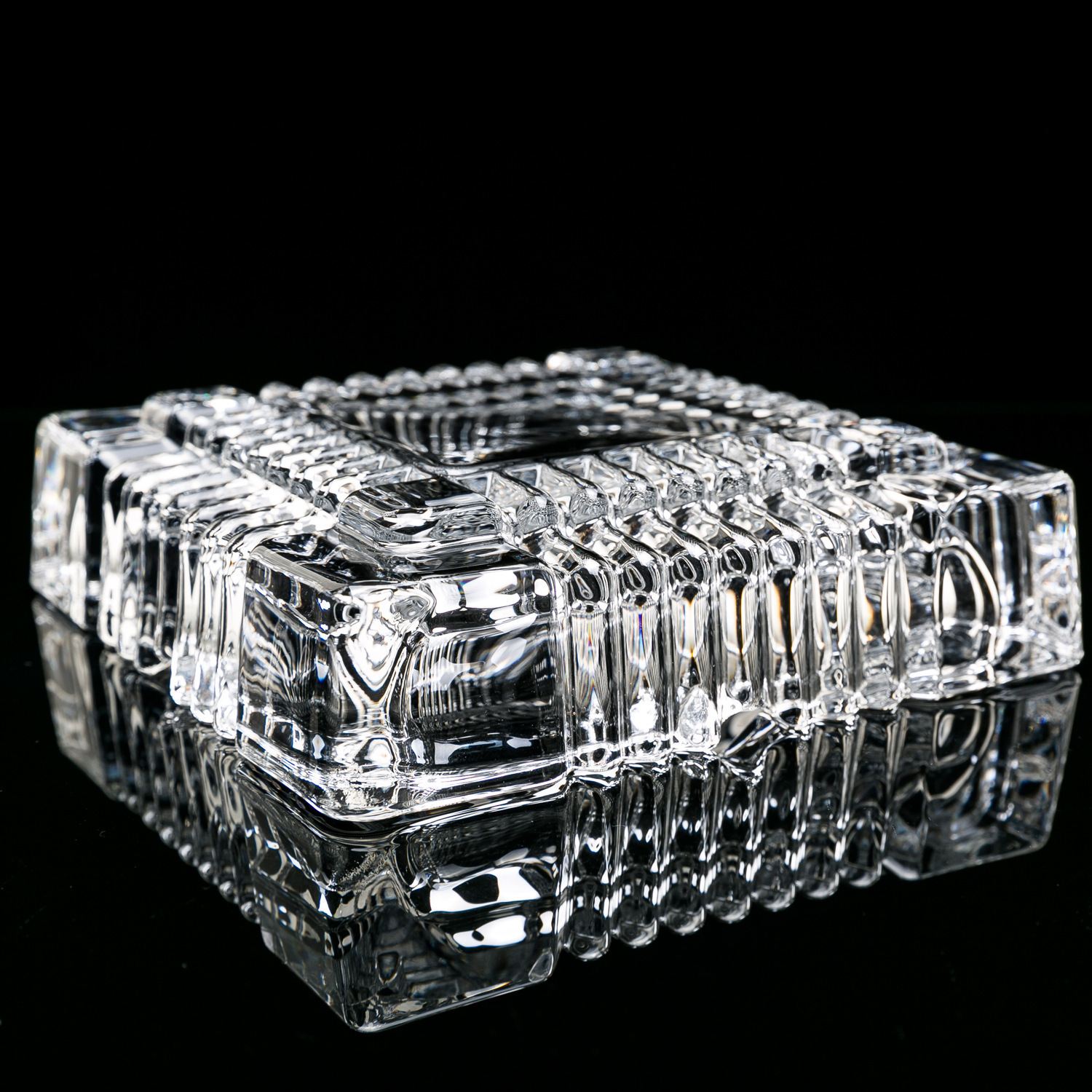 Cenicero de manzana verde al por mayor creativo cuadrado redondo para el hogar ktv logotipo de regalo de hotel