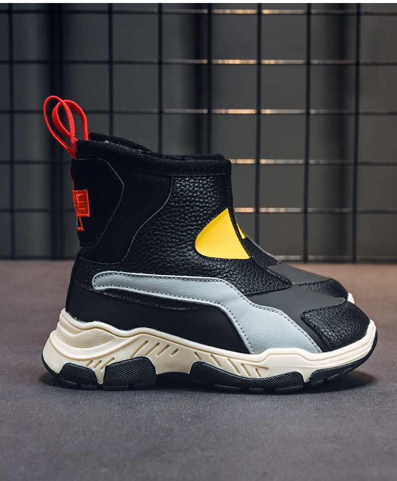 Scarpe per bambini nuove da uomo invernali 2023 per bambini, stivali da neve per ragazze, scarpe di cotone spesse e morbide_voghion.com