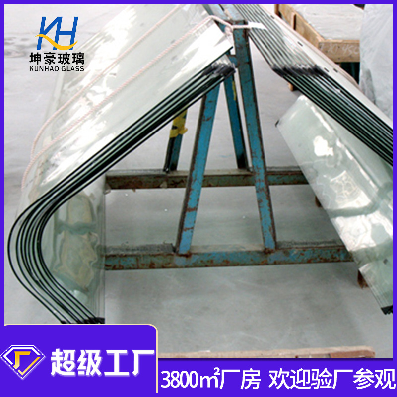 热弯玻璃厂批量供 3-19mm热弯玻璃 茶几热弯 鱼缸及展示柜热弯