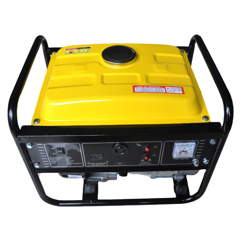 Small generator 110V US standard 220V European standard household outdoor generator set 1KW four-stroke gasoline engine