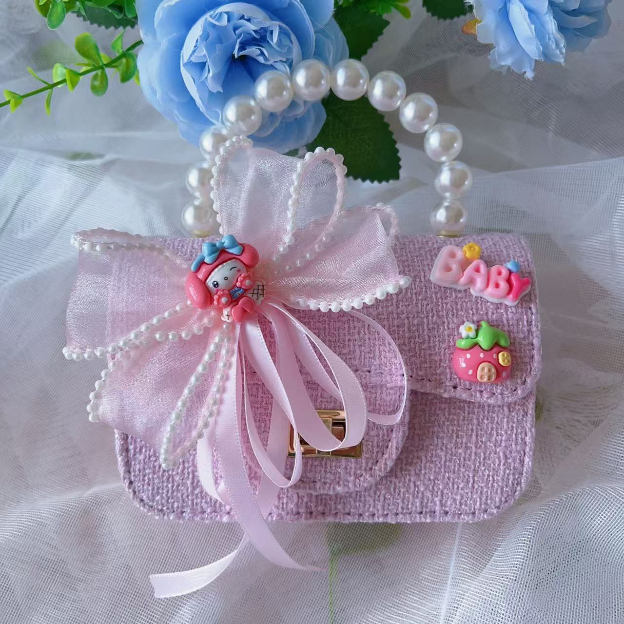 Nuevo bolso para niños niñas nuevo estilo princesa Elsa bolso de mano mochila helado de moda flash bolso lotes