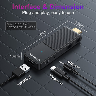 Cross-Border Android Network Player X88 Pro T1 Dual-Band Wifi Bluetooth Tv Stick