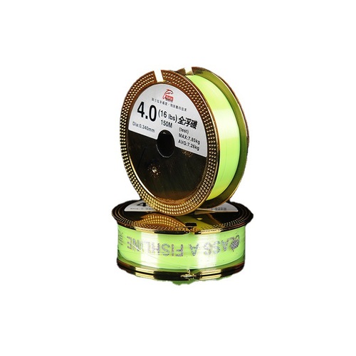 Noi 150m Full-Float Rock Fishing Line, Wear-Resistant 13-Hole Hollow Main Line for Sea Fishing