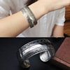 Retro silver bracelet, jewelry, boho style