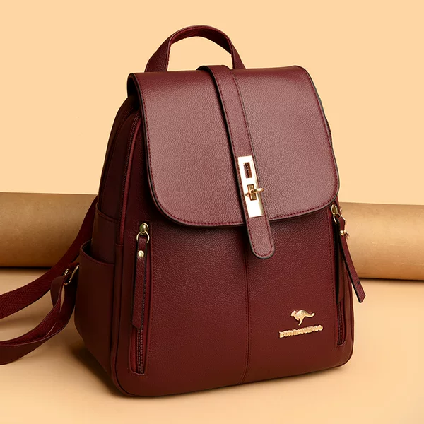 Backpack Women's 2024 New Korean Style Simple Fashion Women's Backpack Commuter All-match Large Capacity Shoulder Casual Bag