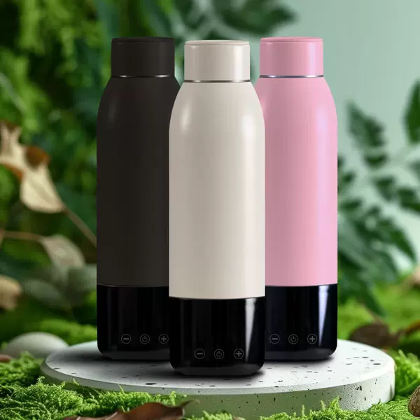 Wireless Portable Water Boiling Thermostatic Cup, Milk Warming Cup, Outdoor Water Cup