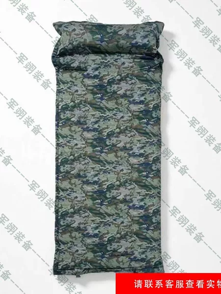 Camping automatic inflatable mattress, outdoor air mattress, camping camouflage inflatable mat, ground mat, picnic mat, tent sleeping pad