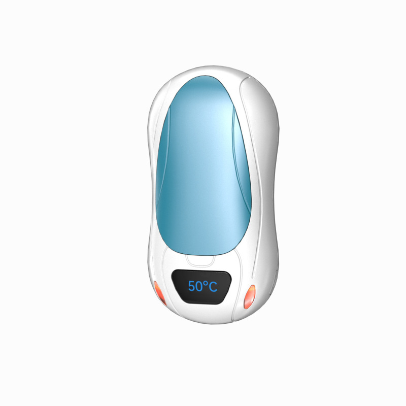 2025 新しいクロスボーダー磁気スプリットハンドウォーマーツーインワンハンドウォーマーミニデジタルディスプレイ USB 充電式ハンドウォーマー|undefined