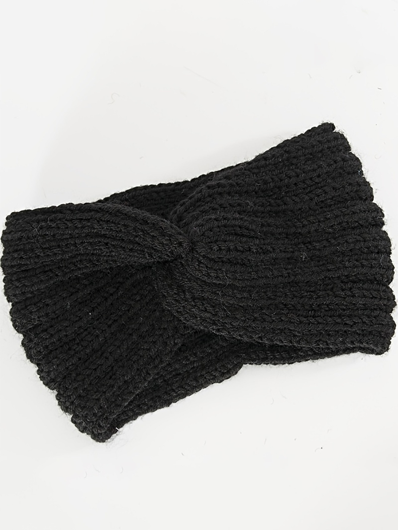 Invierno de punto accesorios para el cabello banda de pelo cruz elástica lana caliente hombres y mujeres deportes banda de pelo