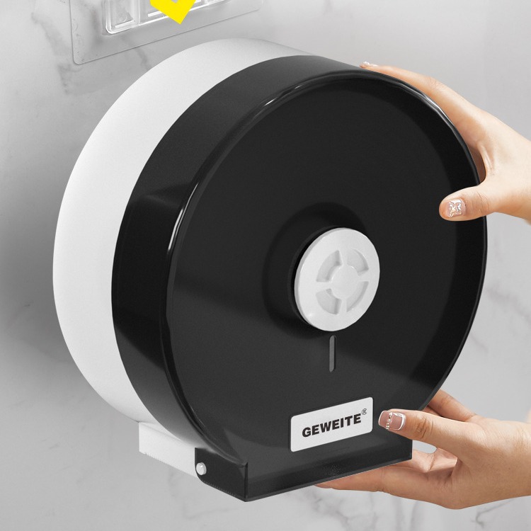 Caja de papel de rollo grande de inodoro montada en la pared Caja de papel de rollo grande de inodoro Caja de papel de succión de inodoro Caja de pañuelos de mano de hotel