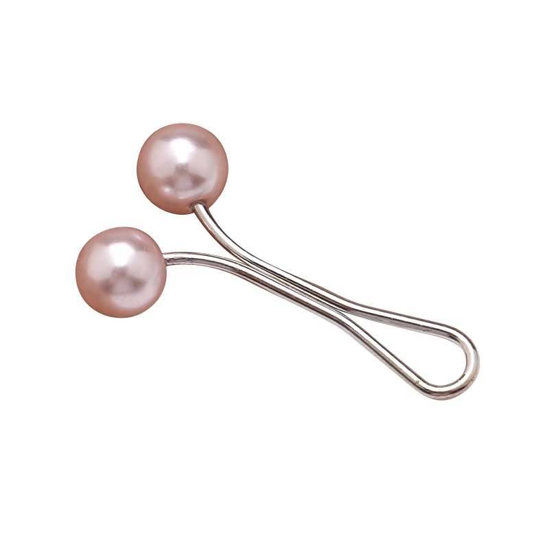 Bunter U-förmiger Schalclip Mit Perlen Für Damen Mode Brosche_voghion.com