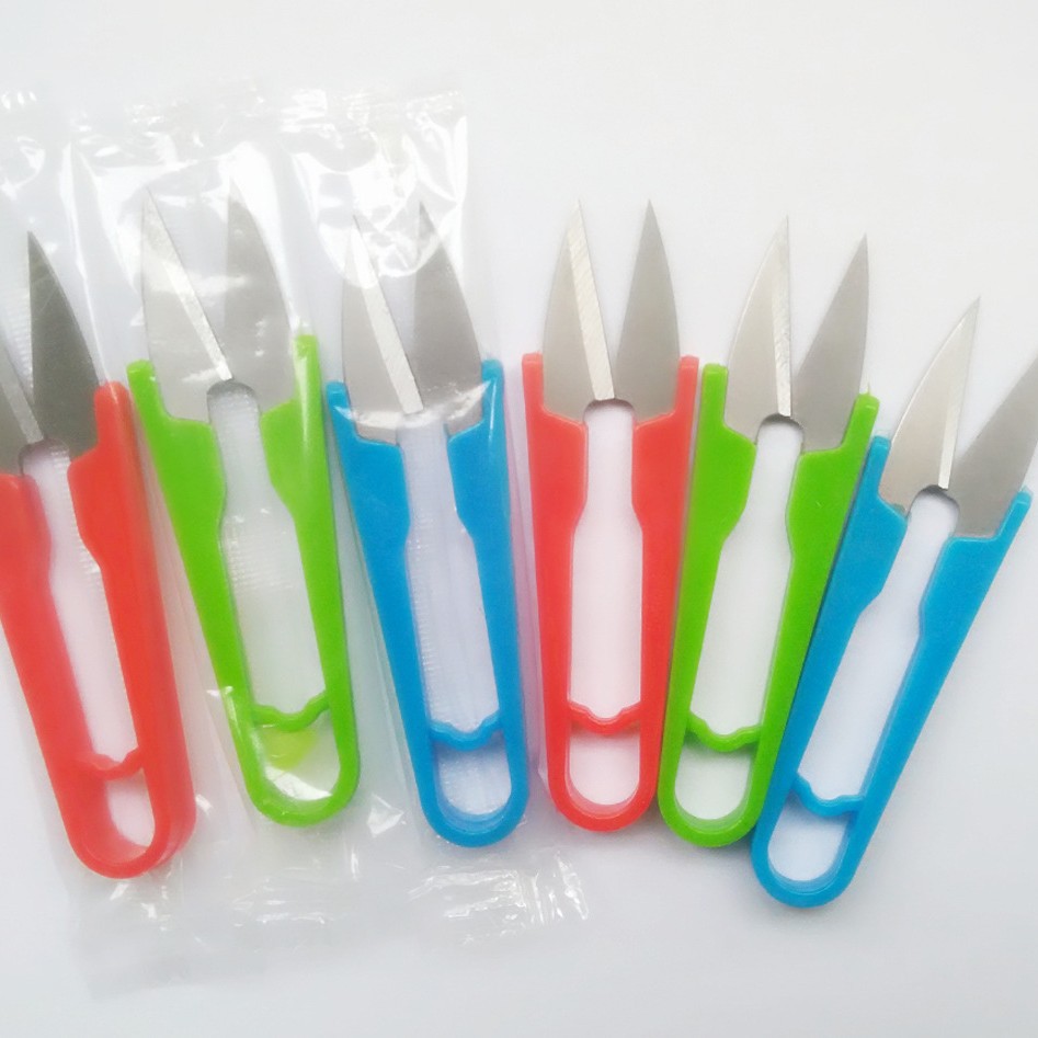 Cross Stitch Scissors, Clothing Scissors, Yarn Scissors, Fishing Line Scissors, Thread Scissors, U-Shaped Fishing Line Scissors, Factory Price