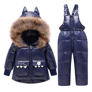 Children's down jacket, demi-season set for boys, direct factory sales, western style