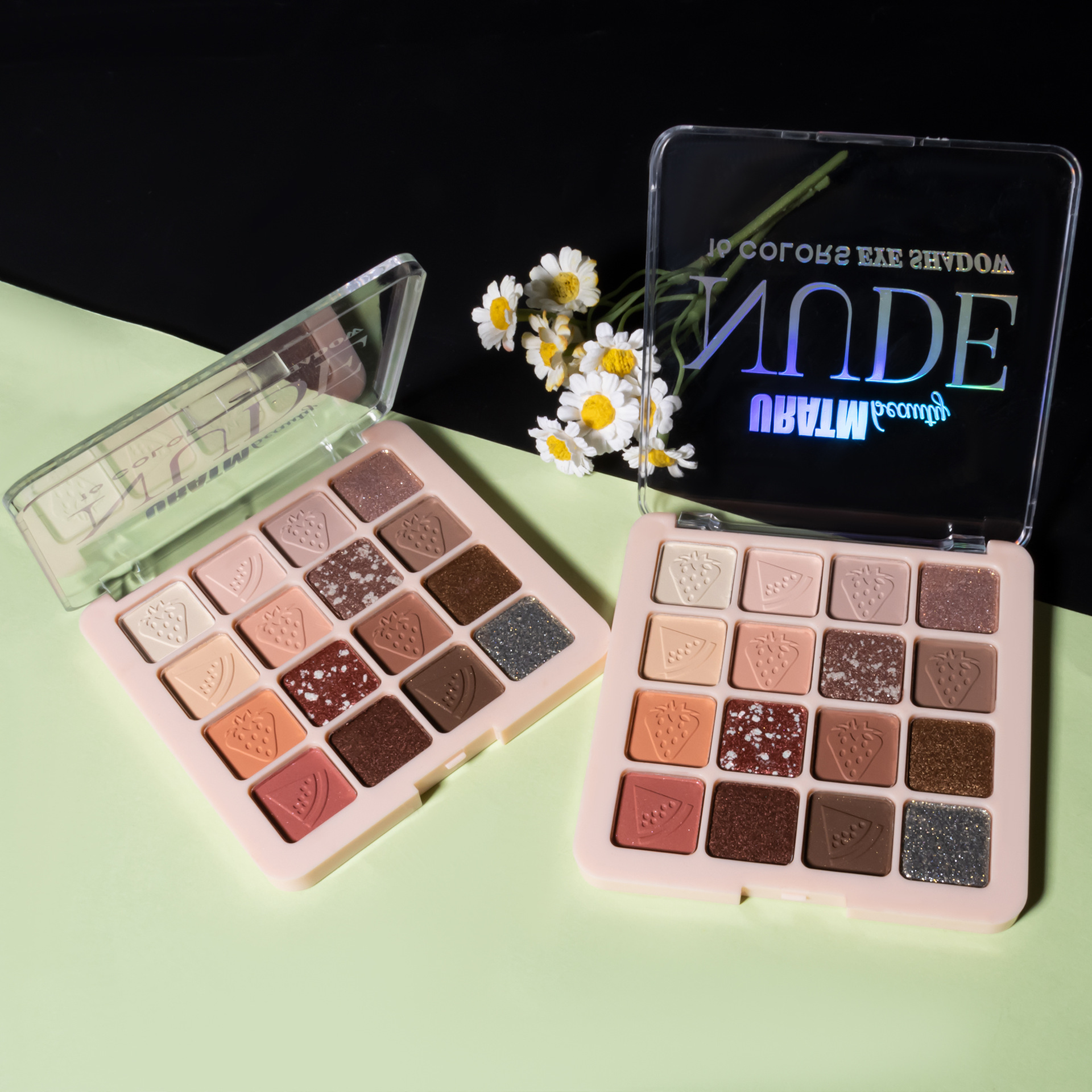 Cross-border bestseller multi-functional all-in-one makeup palette, matte pearlescent eyeshadow, high-gloss contouring all-in-one eyeshadow palette for beauty undefined