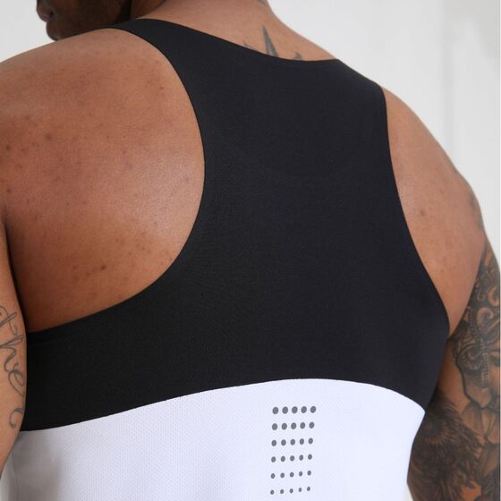 High Elastic Quick-drying Sports Thin Traceless Vest Men's Breathable Fitness Marathon Running Training Sleeveless Top for Summer