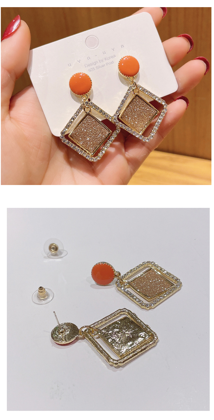 Irregular Simple Multi-layer Round Geometric Metal Earrings display picture 4