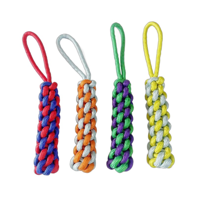 Amazon para juguetes de perros, mascotas, juguetes de algodón resistentes a la mordida, palos de maíz portátiles, cuerda de molienda de polipropileno