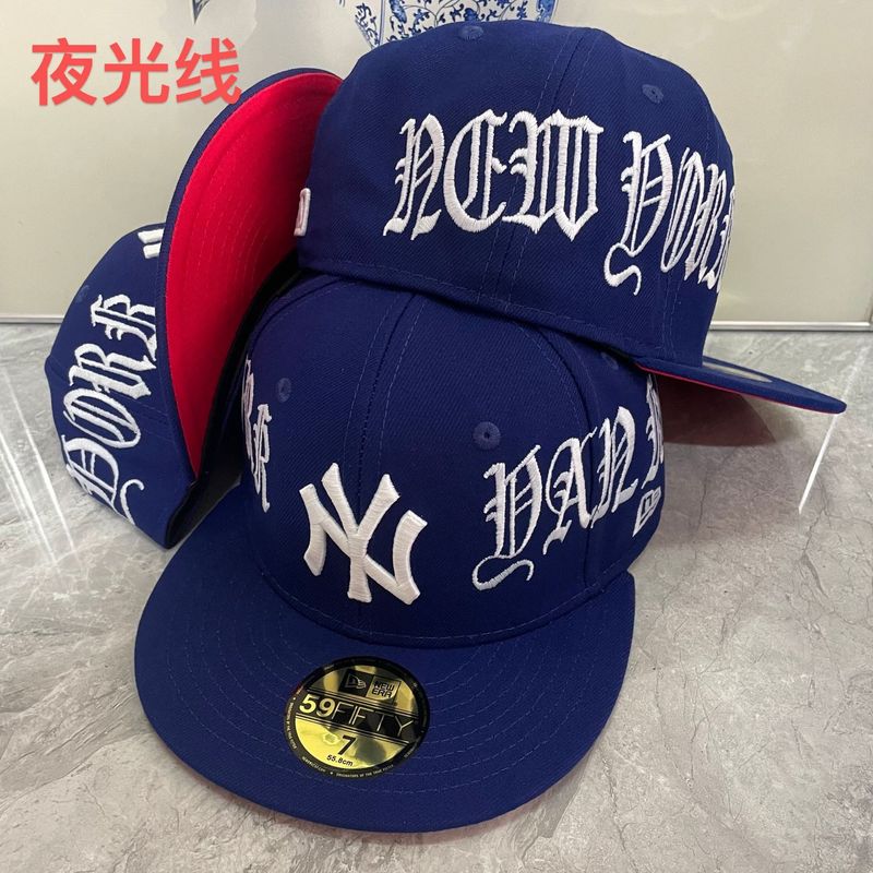 2025下半畅销款MLB 棒球帽平檐帽美式体育联盟闭合帽跨境外贸批发|undefined