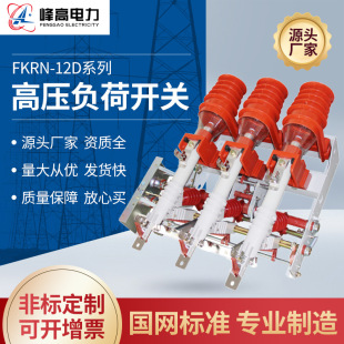 Factory FKRN12D indoor high voltage vacuum isolation 10kv AC fuse type combined pressure air load switch