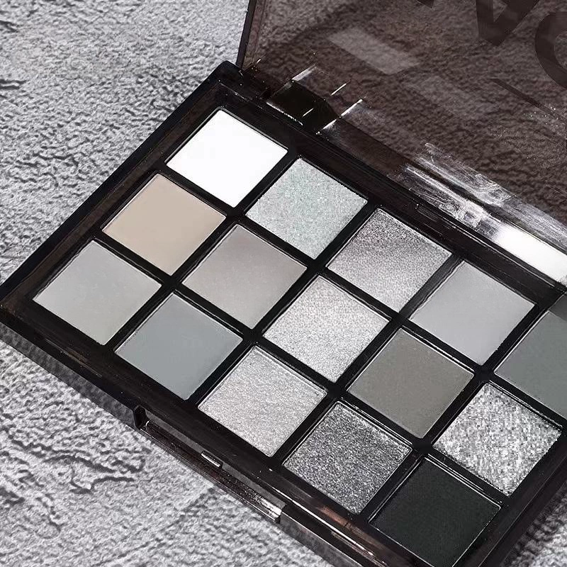 Capel Fifteen Color Dark Night Elves Eye Shadow Pearl Matte, держит макияж, дымка, европейский и американский макияж