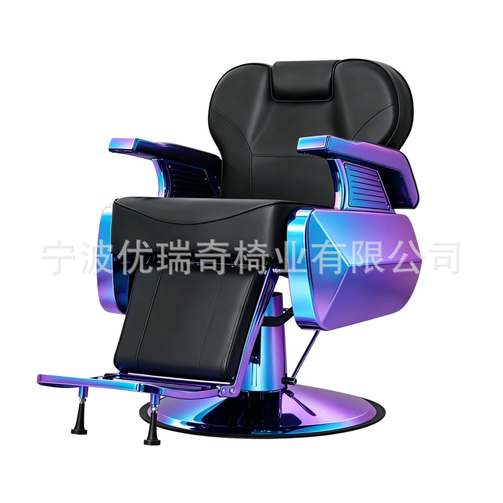 Silla de barbero de oro hidráulica silla de barbero de hombre silla de elevación silla de corte de pelo silla de corte de pelo silla de belleza silla de fábrica