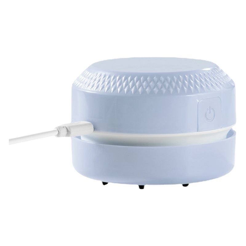 Aspiradora de escritorio recargable mini, para restos de goma, polvo y limpieza de teclado, portátil y automática