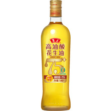 【官方直营】鲁花高油酸花生油750ml 5S物理压榨一级食用油可批发