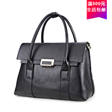 2024欧美新款真皮女包大包女士百搭手提包头层牛皮单肩斜挎包批发