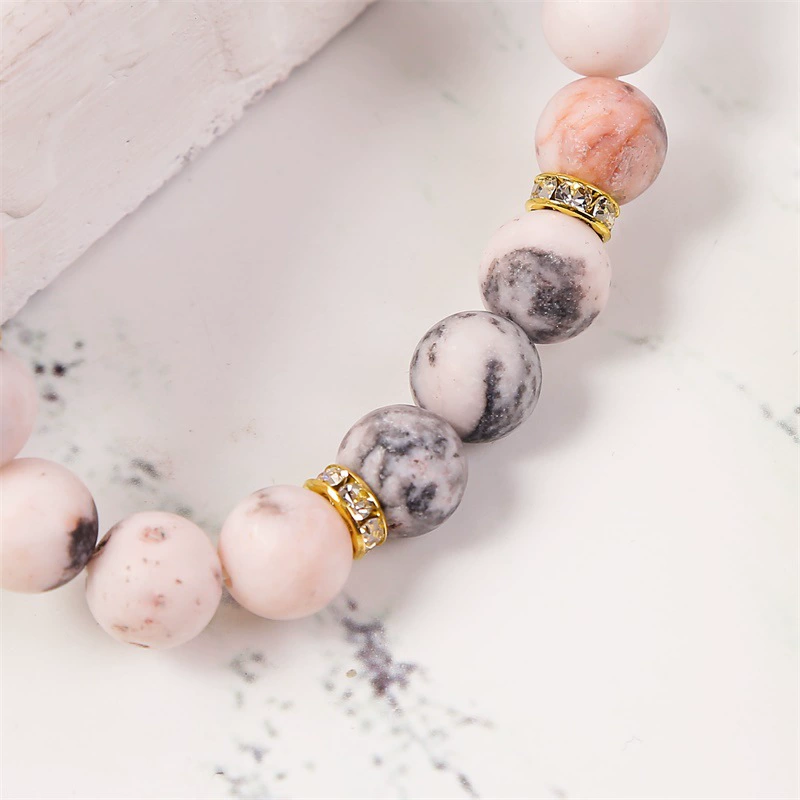 (Кроссбордер)Planetary органический аксессуар, матовый зебра, бисер bracelet, желание, европейский стиль