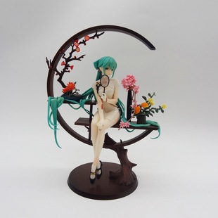 Hutcho Future Animation Surrounding Shaohua Cheongsam Handset Model Doll Gift Ornaments Chassis