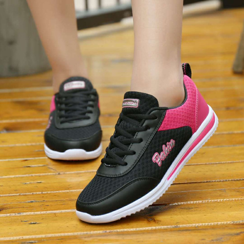 Women's Flat Shoes, Mesh Shoes for Women, Breathable Mesh Shoes, Student Sports Casual Shoes for Women, Running Single Shoes, Sneakers, Plus Size