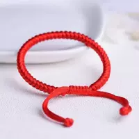 Тканая красная верёвочная bracelet handmade, брелок на день рождения для любимого, оптовая продажа