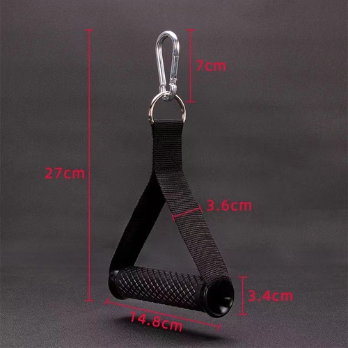 Gantry handle multi-functional tension rope soft rubber handle tensioner accessories elastic rope handle big bird handle