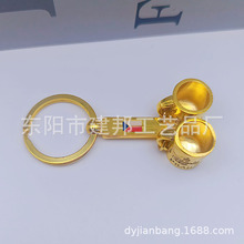 金属铃铛旅游纪念品捷克旧皇宫圣维塔大教堂锌合金开饭铃钥匙扣