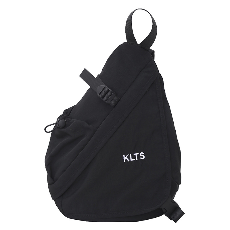 Coreano Chao Cool bolso de pecho para niños y niñas, moda de color contrastante, mochila de bebé de gran capacidad, mochila de hombro para niños casuales al aire libre