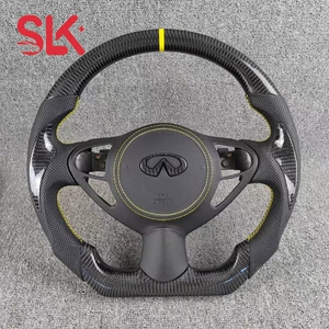 Infiniti G37 G25 QX50 QX40 Q70 üçün karbon lifli sükan modifikasiyası