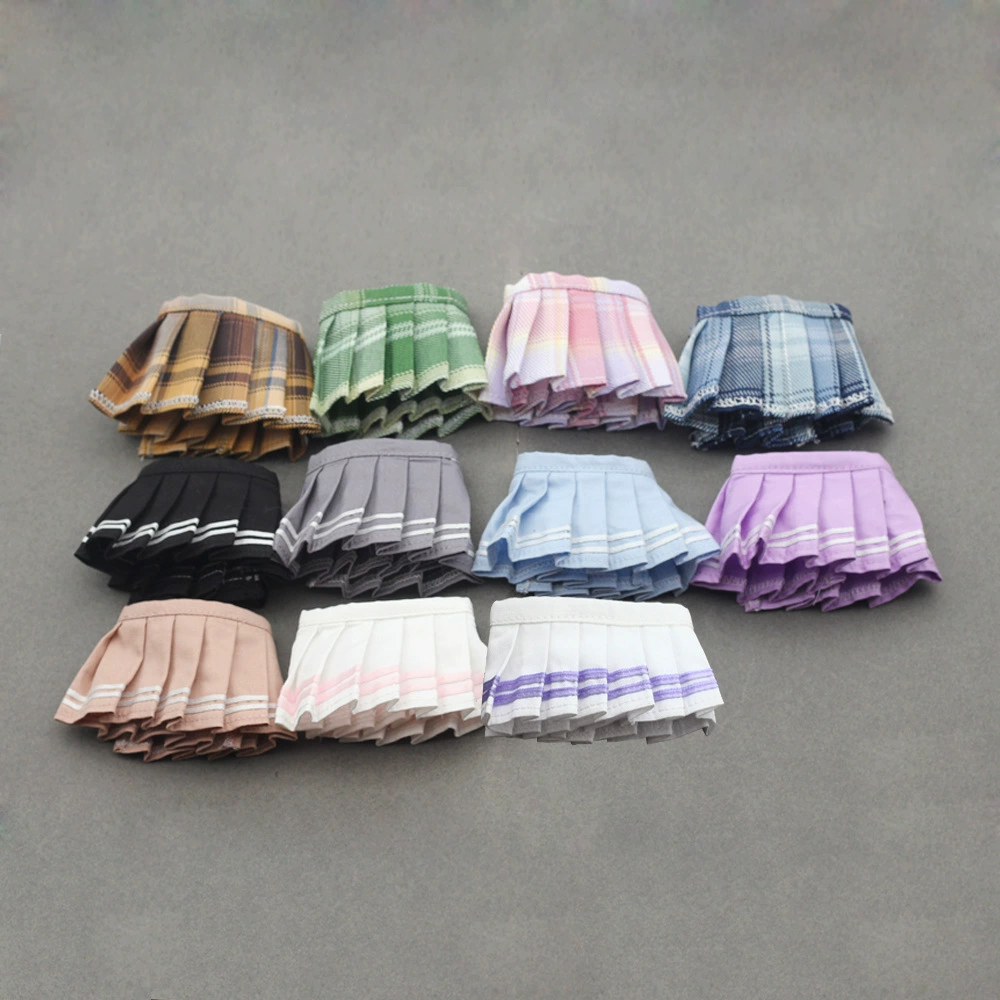 Pendant, accessory, doll, pleated skirt, children's clothing, 17cm