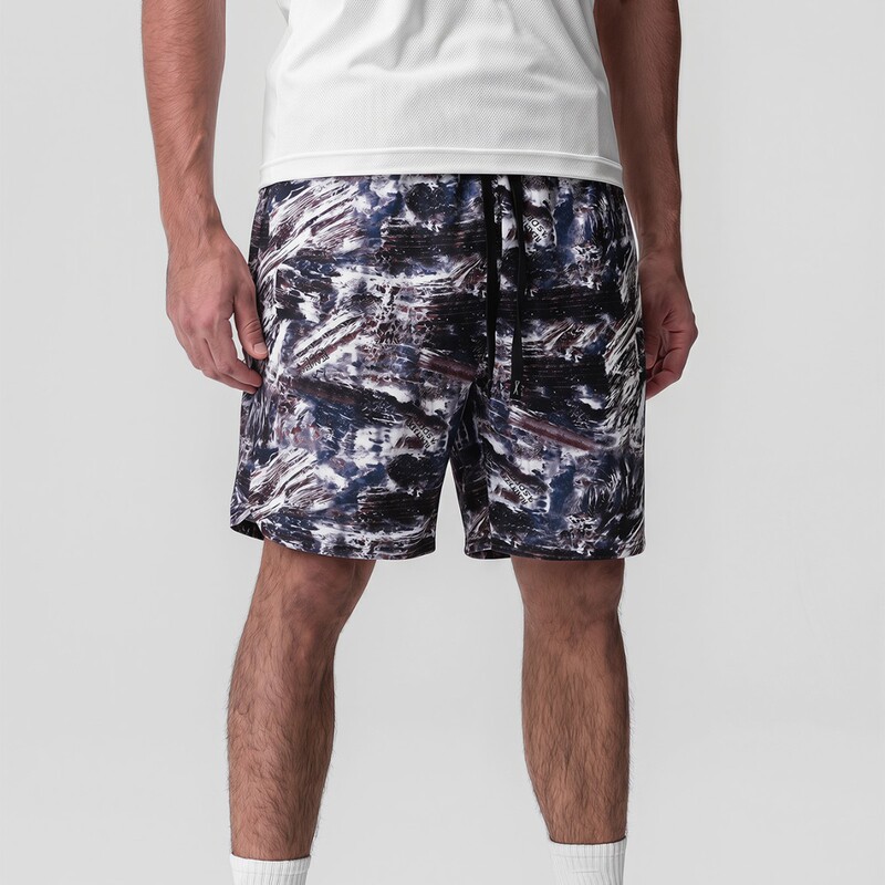 Men's Sports Fitness Shorts, Terry Cloth, Japanese Style Light Sports Style, Men's Five-Point Shorts with Drawstring, Elastic Waist, Loose Fit Men's Sports Fitness Shorts, Terry Cloth, Japanese Style Light Sports Style, Men's Five-Point Shorts with Drawstring, Elastic Waist, Loose Fit