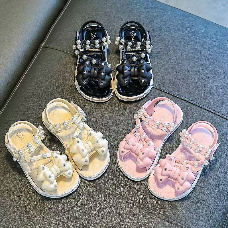 Sandalias de niñas de verano nuevas niñas pequeñas y medianas fábricas de niños grandes para comercio exterior comercio electrónico pequeña princesa bebé bebé