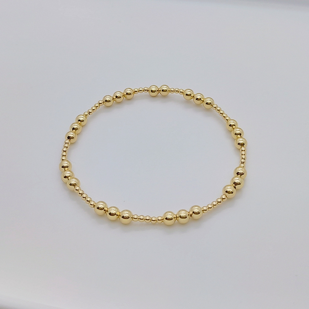 Basic Classic Style Geometric Copper Bracelets In Bulk display picture 5