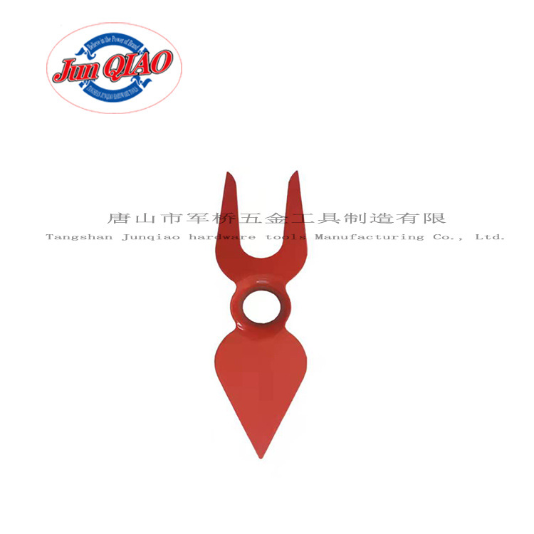 厂家供应农用全钢鍛打一体小锄头多功能叉锄户外松土挖虫园艺工具