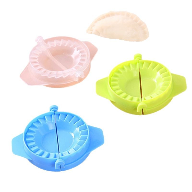 Hogar dumpling envoltura manual pellizco dumpling clip molde cocina herramienta hogar multi-color agua dumpling artefacto
