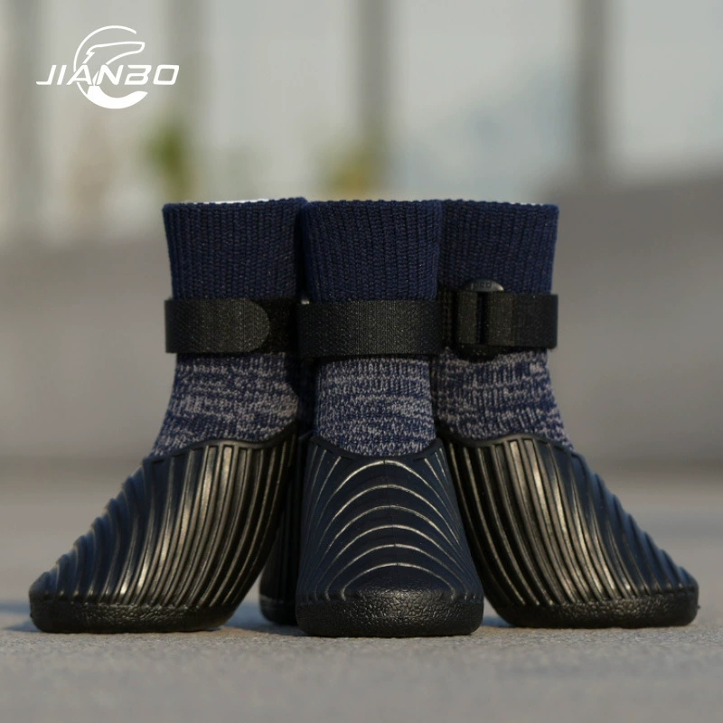 Амортизирующая обувь Jianbo Yipetong для собак, спортивная амортизирующая обувь, высокоэластичная защита голеностопного сустава, противоскользящий пластиковый эластомер