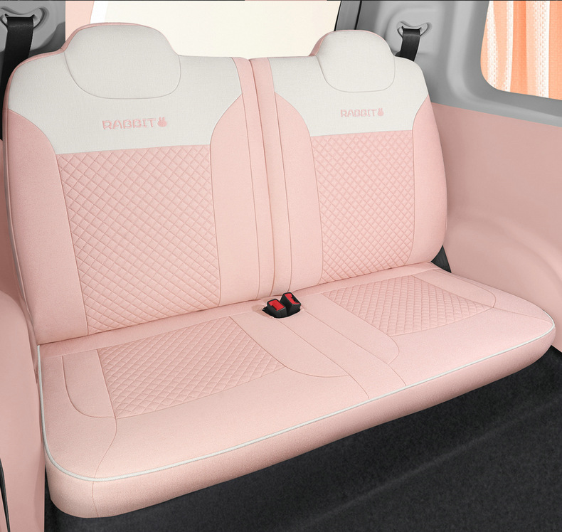 Chang'an glutinous corn Lumin linen car seat cushion all-inclusive cotton and linen cartoon cute goddess Four Seasons seat cover wholesale