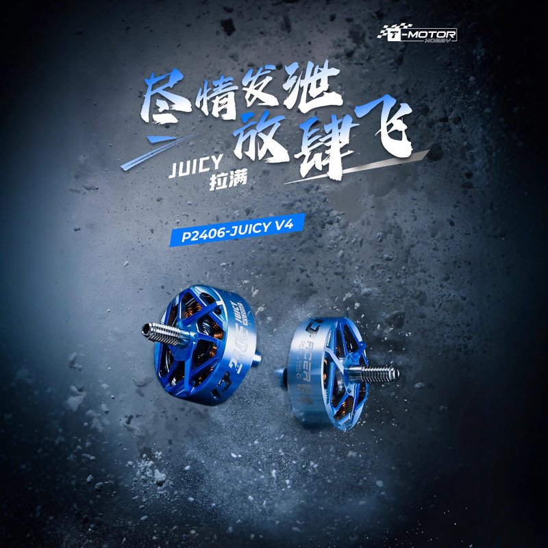 TMOTOR PacerV4 P2406 Brushless Motor Motor Yu Feng Juicy Style Flower Flying Drone Accessories