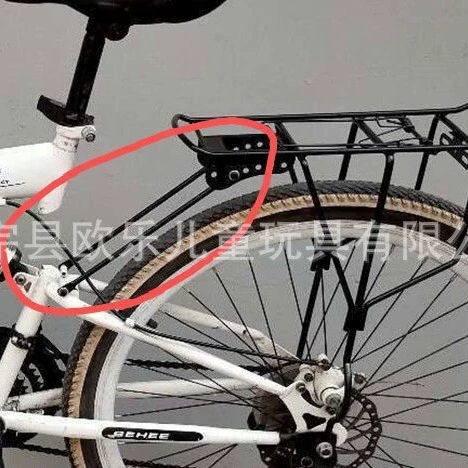 Велосипедная задняя стойка Твердая удлиненная Соединительная стойка Стойка для горного велосипеда Соединительная деталь Задние амортизирующие аксессуары для стойки