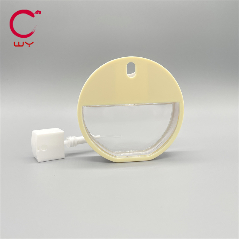 35ML苹果卡片喷雾瓶心形圆形椭圆腰形酒精香水灌装卡片分装瓶