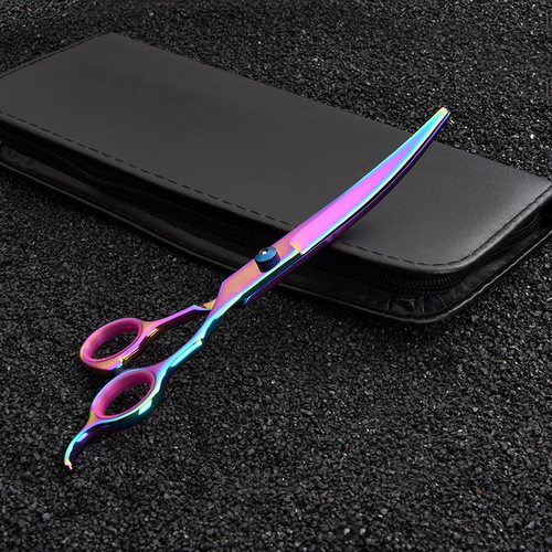 Cross-border new pet grooming scissors, trimming shears, pet shears, dog and cat grooming tool sets, pet supplies