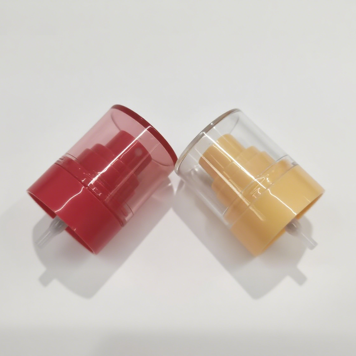 24-37定妆爽肤水喷雾泵头细雾喷头彩色外观透明外罩化妆品包材